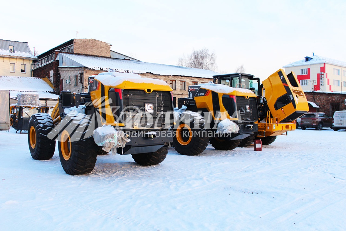 Сборка новой партии техники 27.12.2018 - LiuGong CLG 856H и CLG 842 Сборка новой партии техники 27.12.2018 - LiuGong CLG 856H и CLG 842