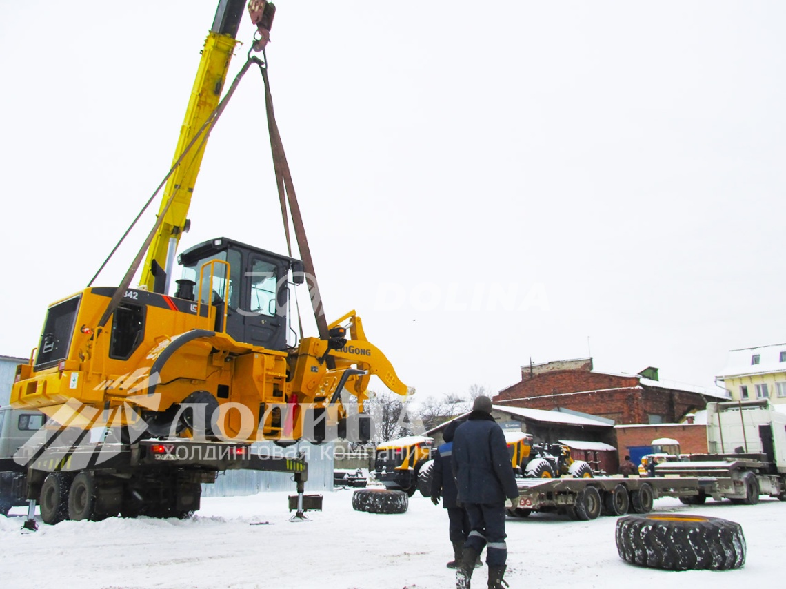 Отгрузка фронтального погрузчика LiuGong CLG 842 25.12.18 с фотоотчетом Отгрузка фронтального погрузчика LiuGong CLG 842 25.12.18 с фотоотчетом