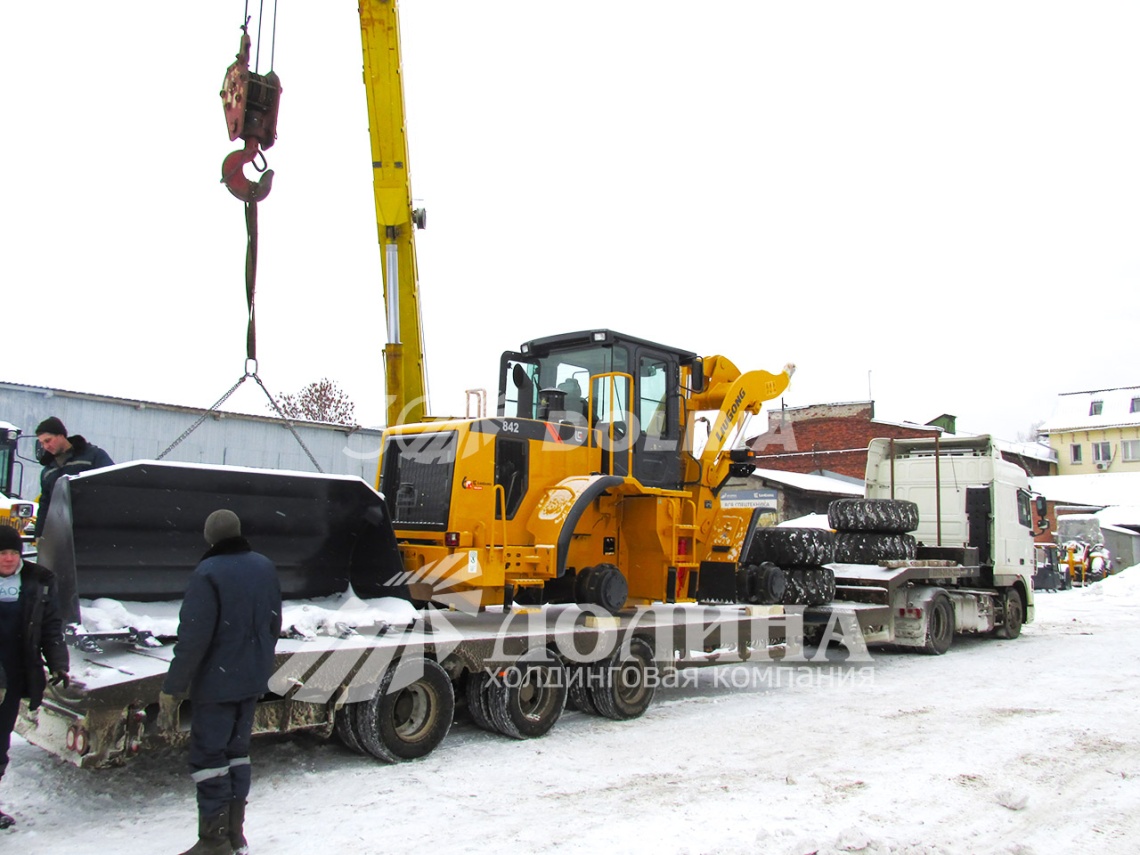 Отгрузка фронтального погрузчика LiuGong CLG 842 25.12.18 с фотоотчетом Отгрузка фронтального погрузчика LiuGong CLG 842 25.12.18 с фотоотчетом